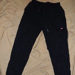 Corduroy Lounge Pants Black